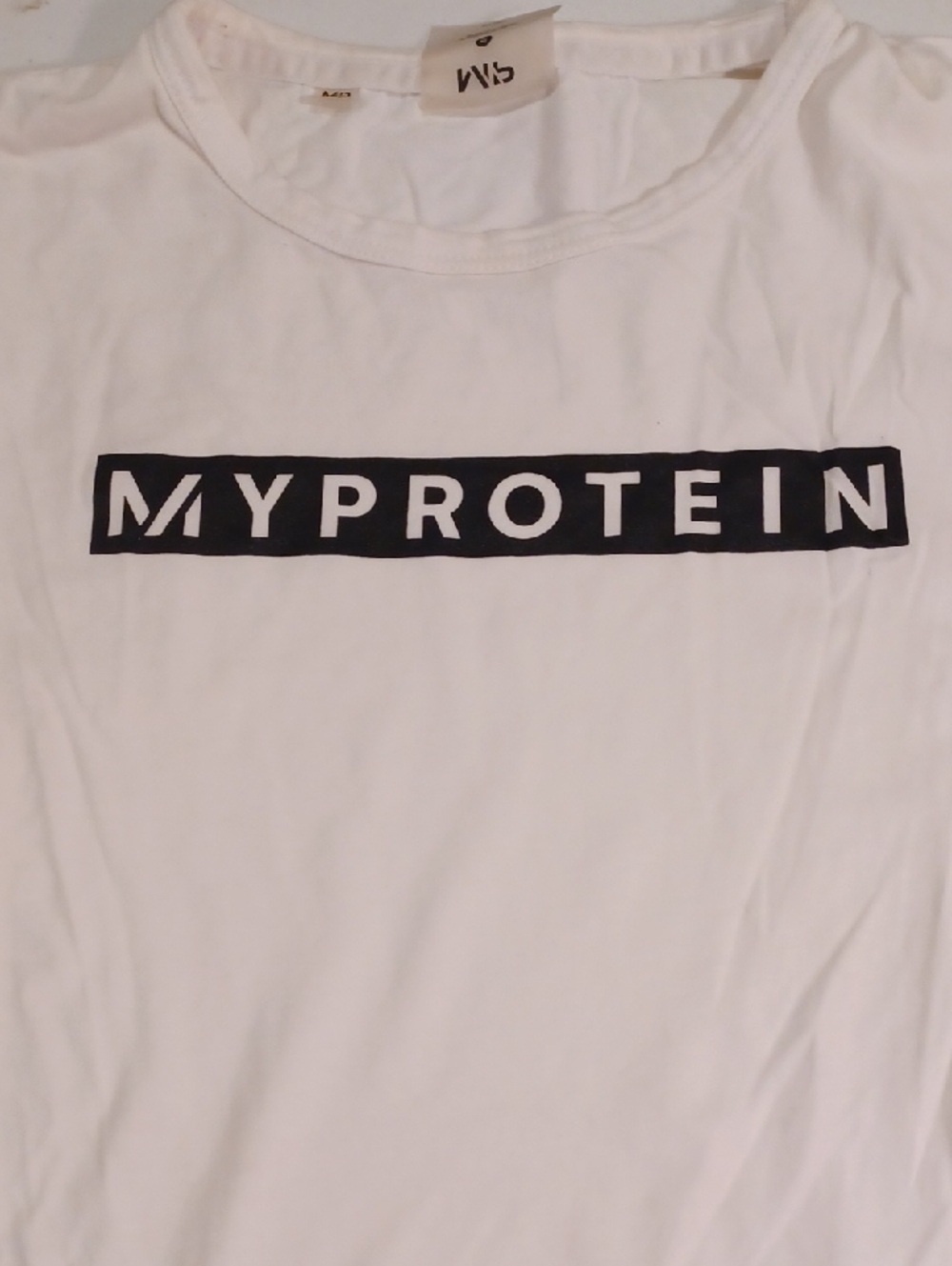 Myprotein Men’s White Short Sleeve Logo Tee